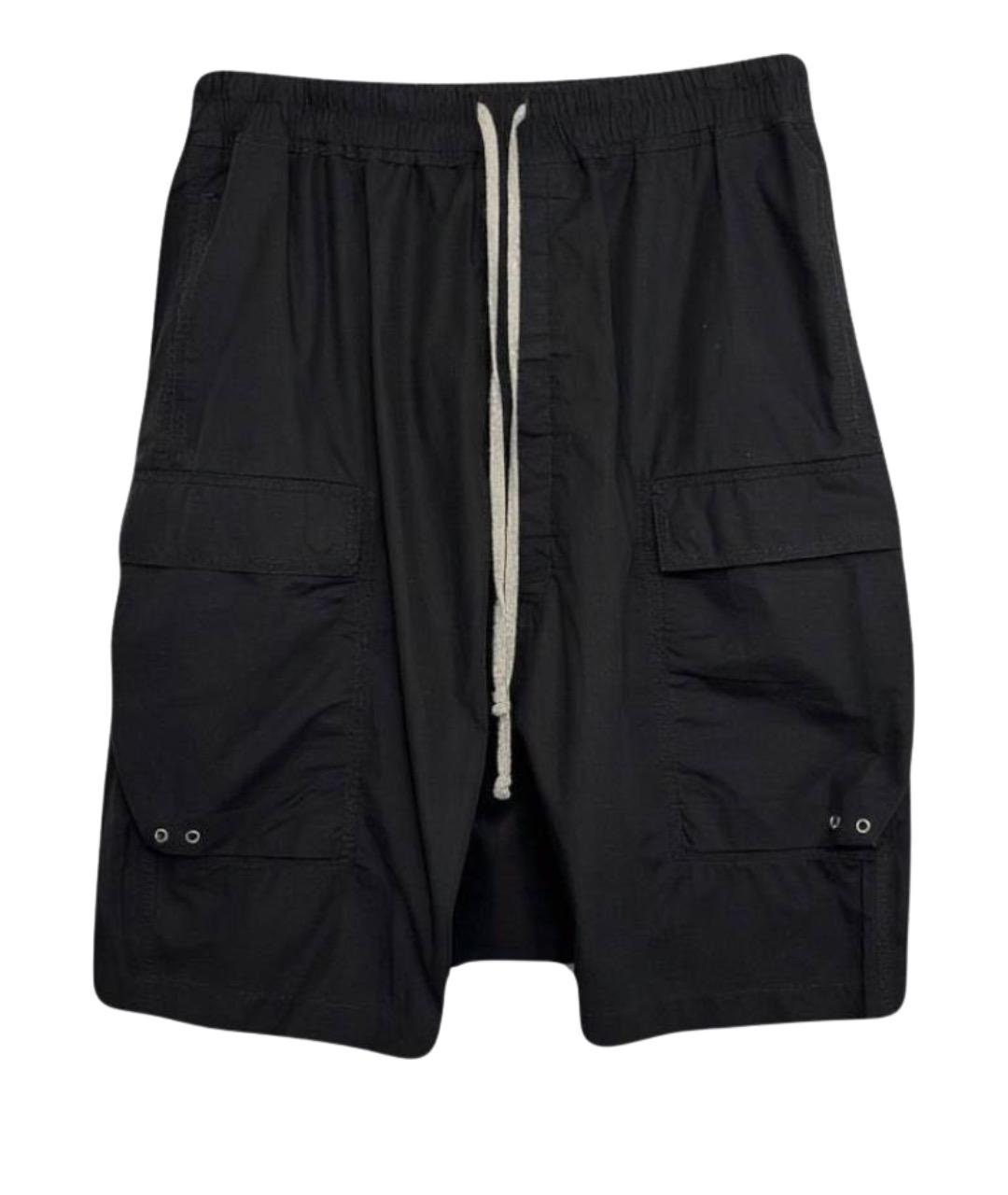 RICK OWENS Черные шорты, фото 1