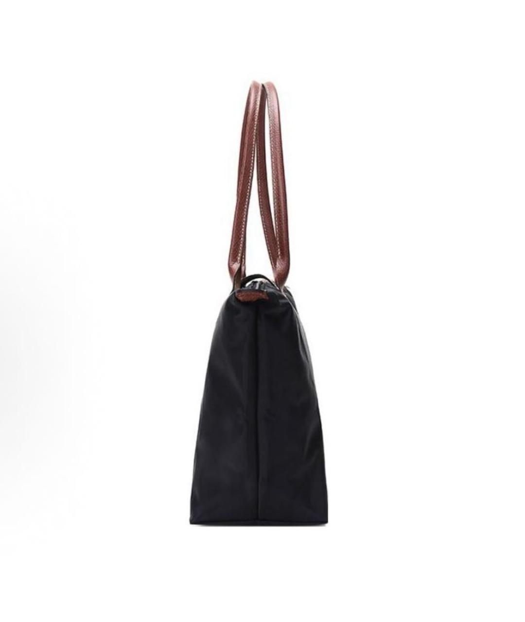 LONGCHAMP Черная сумка тоут, фото 3