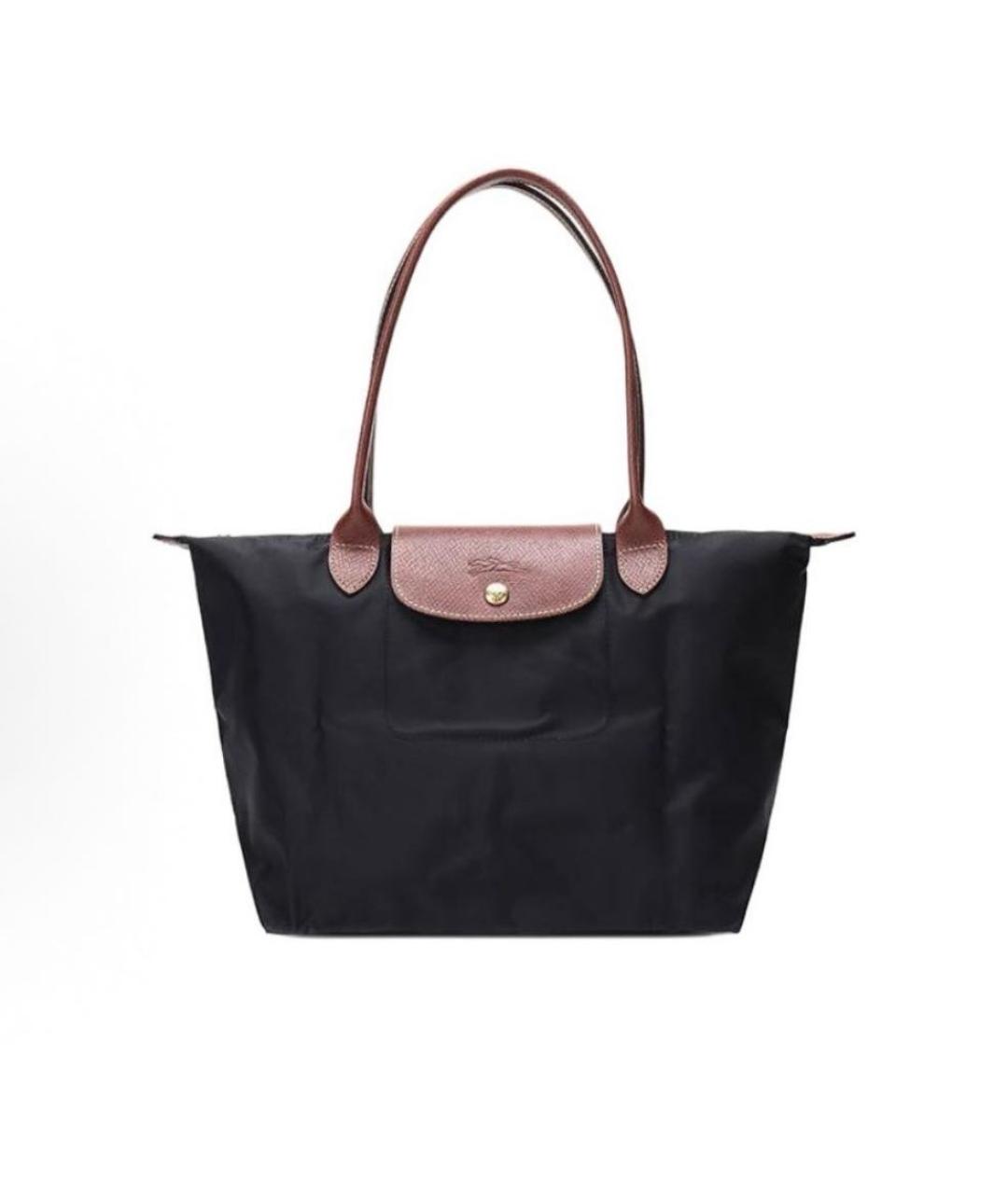 LONGCHAMP Черная сумка тоут, фото 9