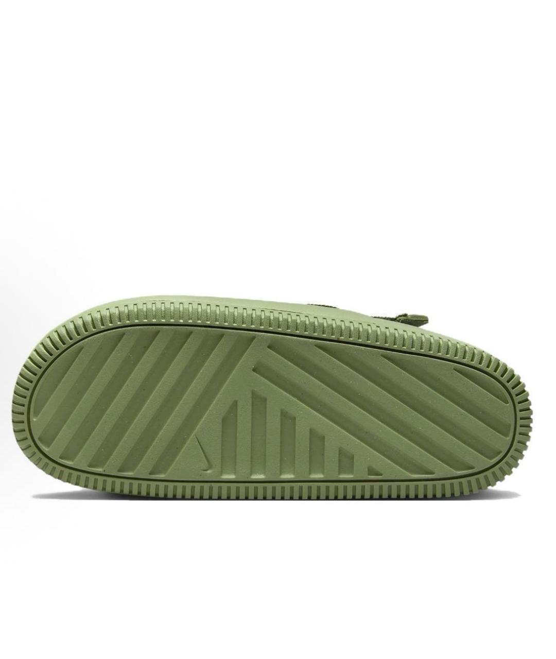 NIKE Хаки шлепанцы, фото 4