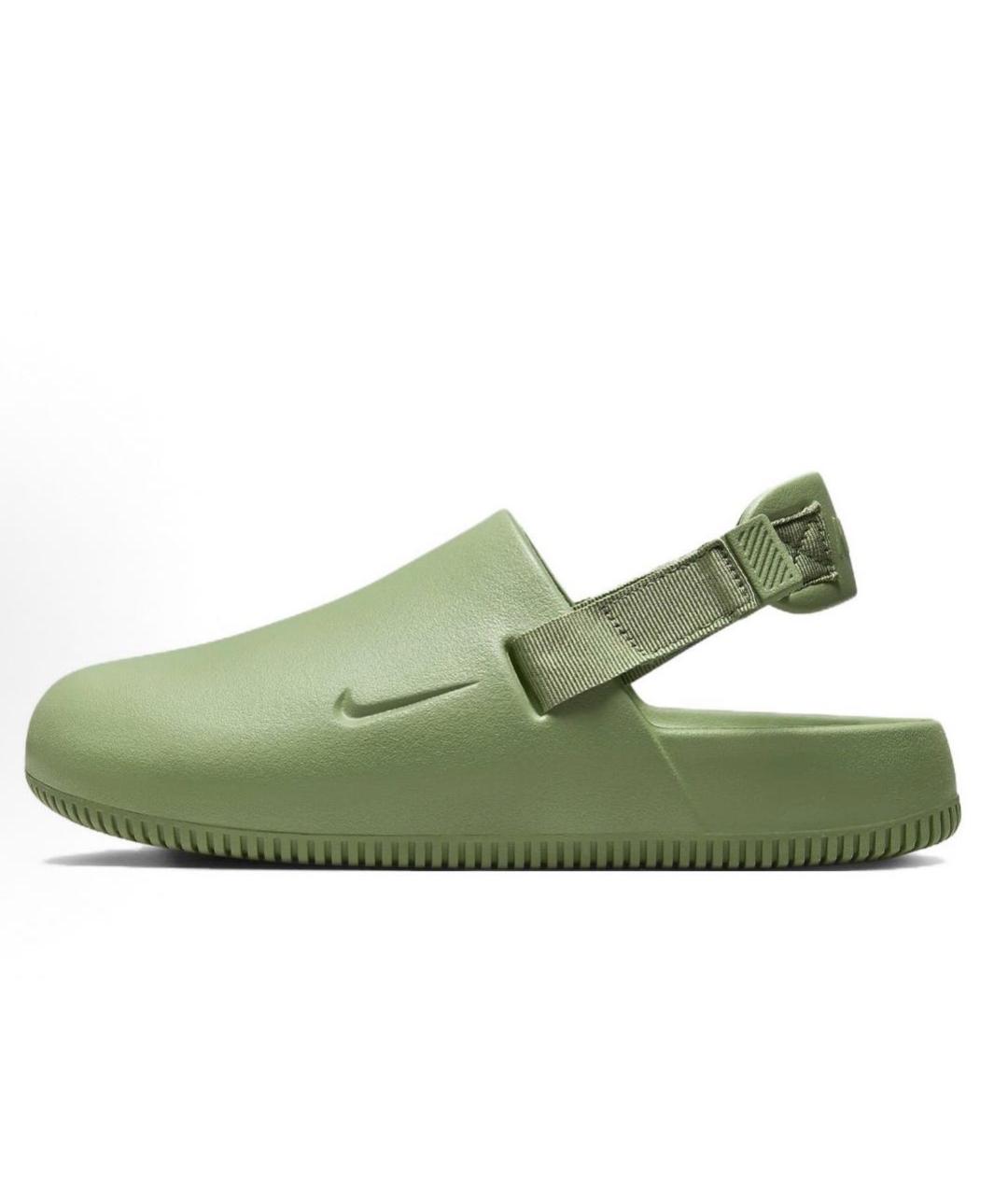 NIKE Хаки шлепанцы, фото 1