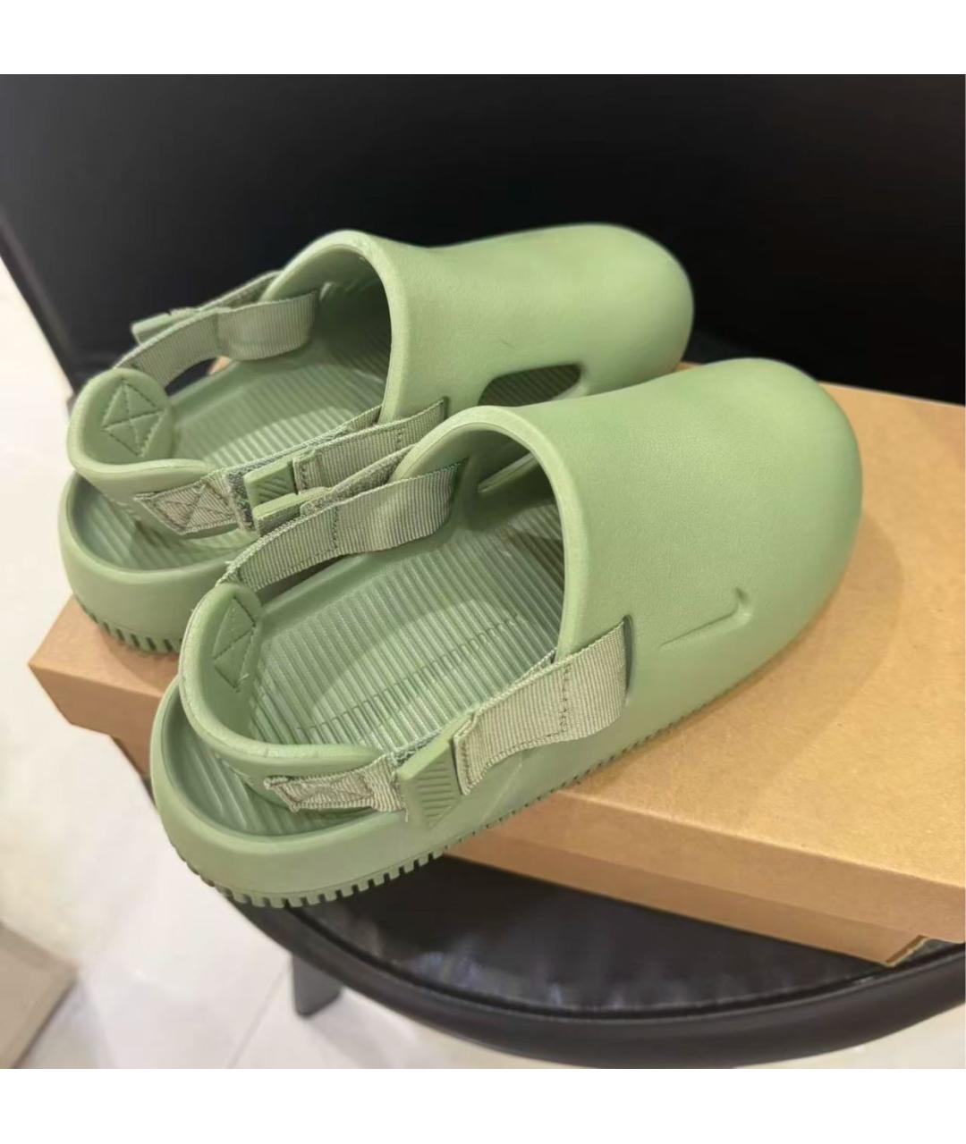 NIKE Хаки сабо, фото 8