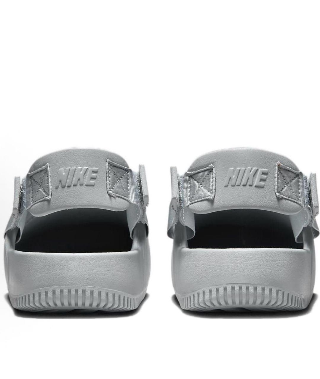 NIKE Серые шлепанцы, фото 5
