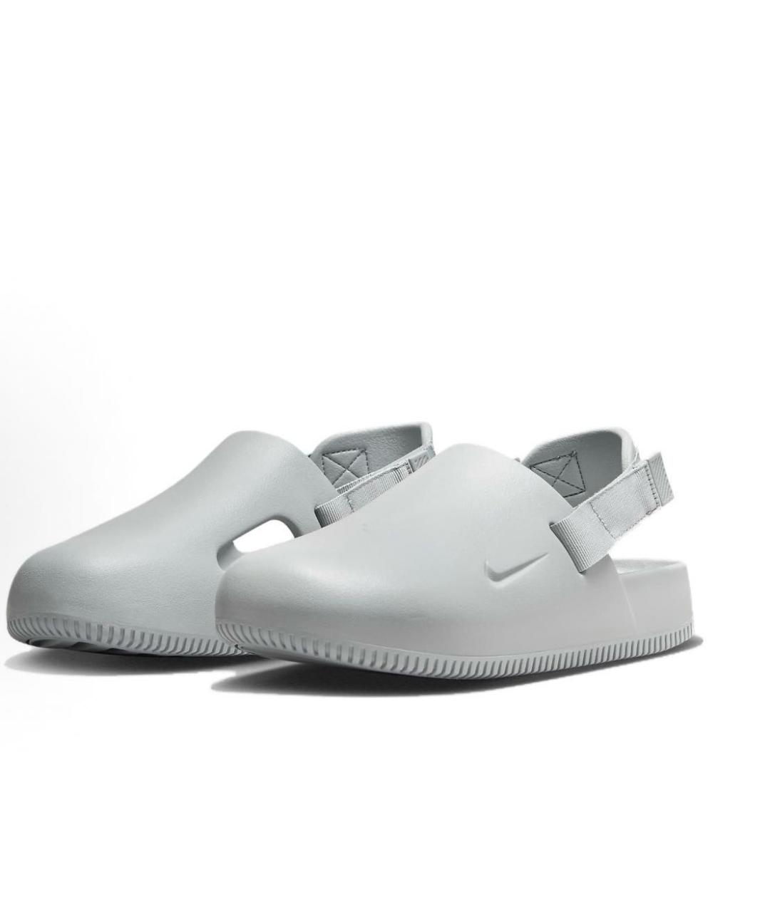 NIKE Серые шлепанцы, фото 3