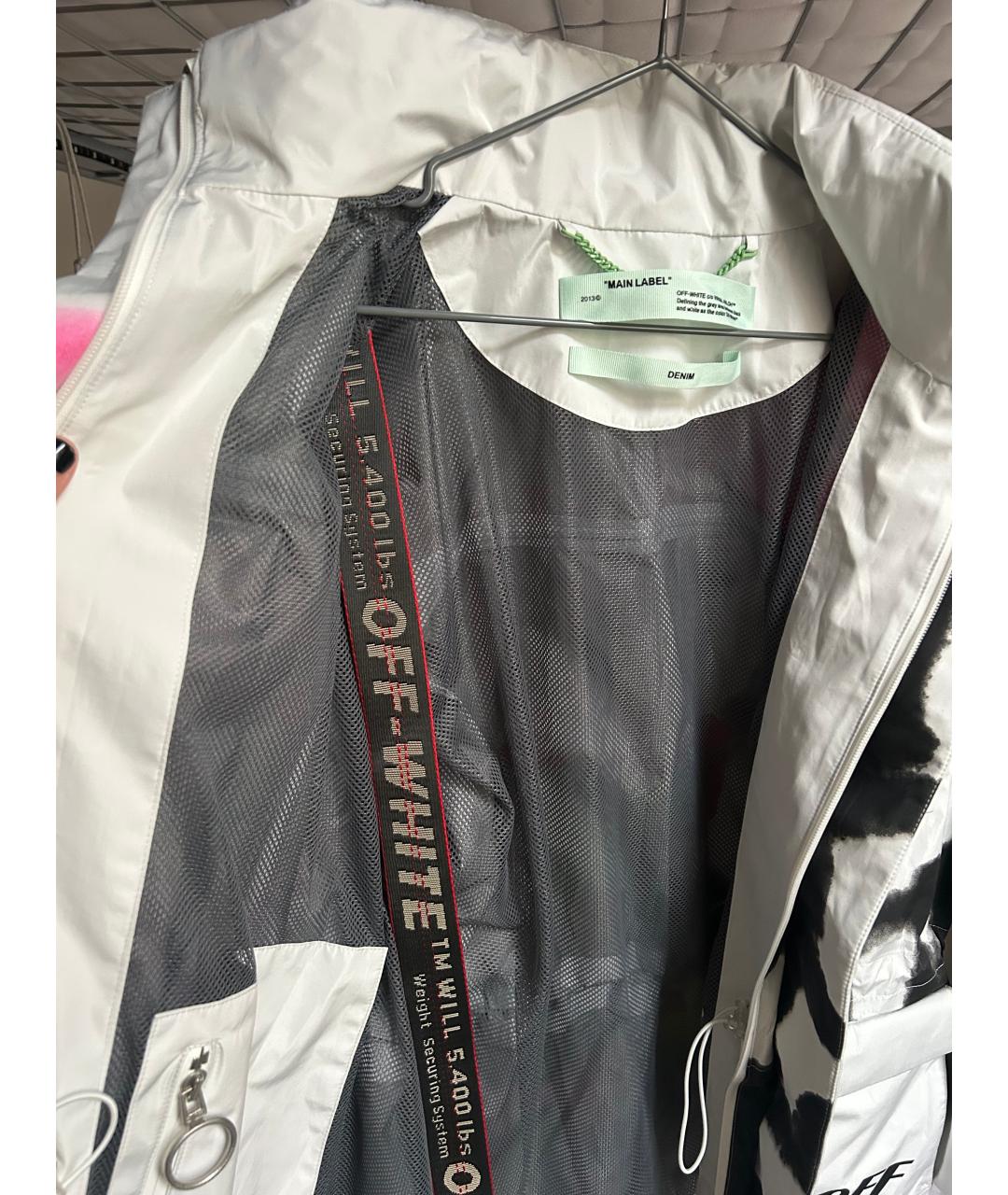 OFF-WHITE Белая куртка, фото 4