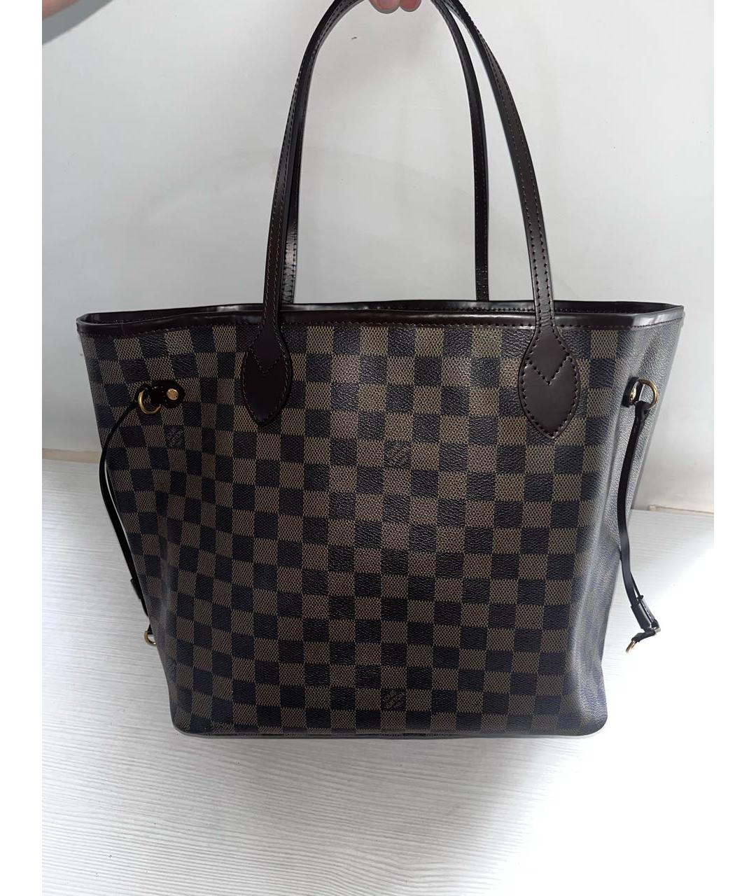 LOUIS VUITTON Коричневая сумка тоут, фото 2