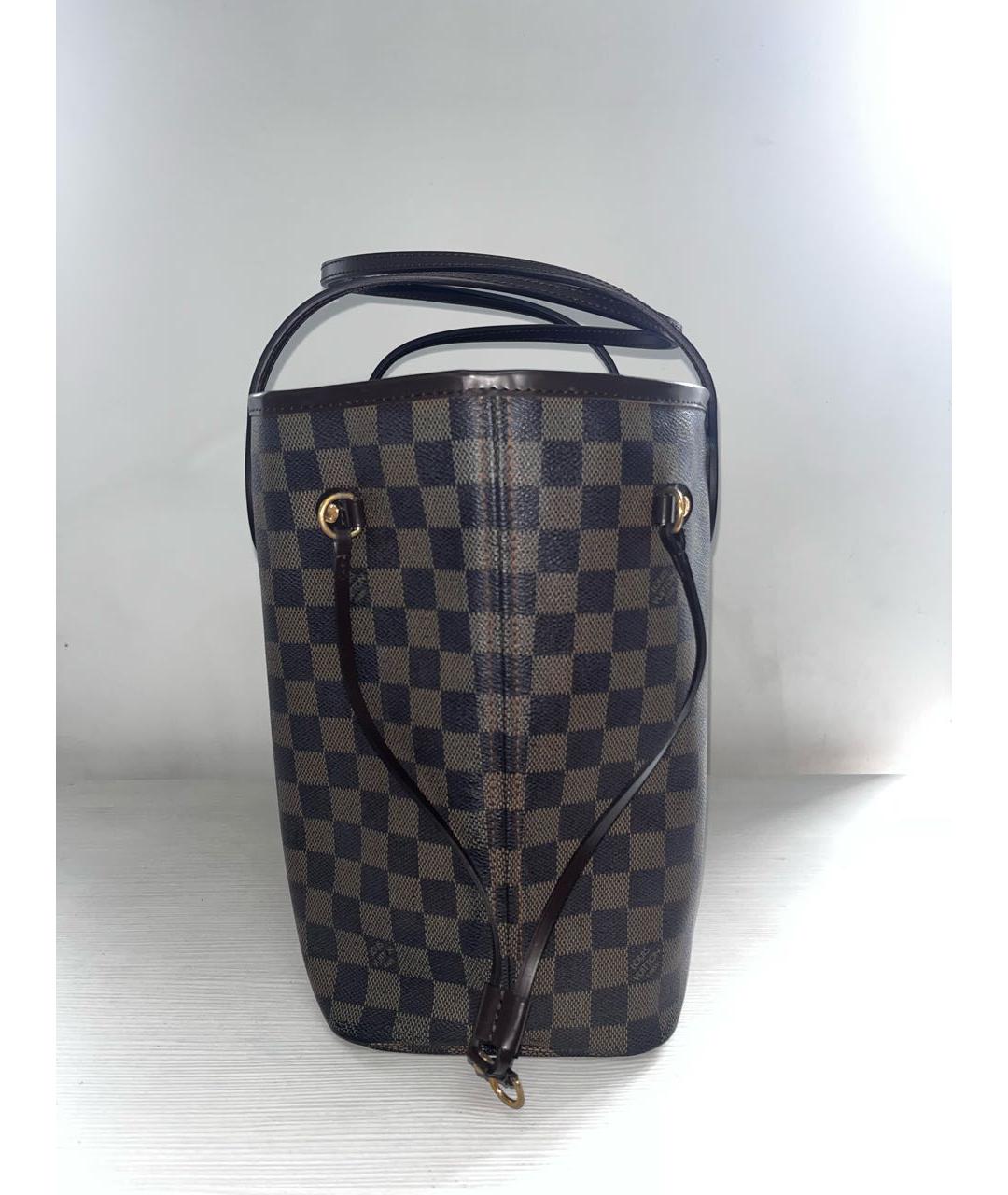 LOUIS VUITTON Коричневая сумка тоут, фото 4