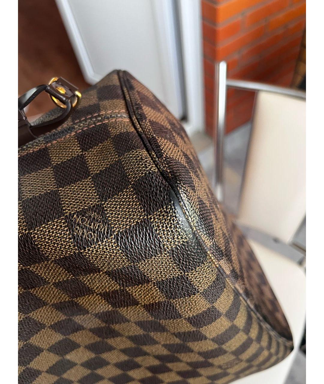 LOUIS VUITTON Коричневая сумка тоут, фото 5