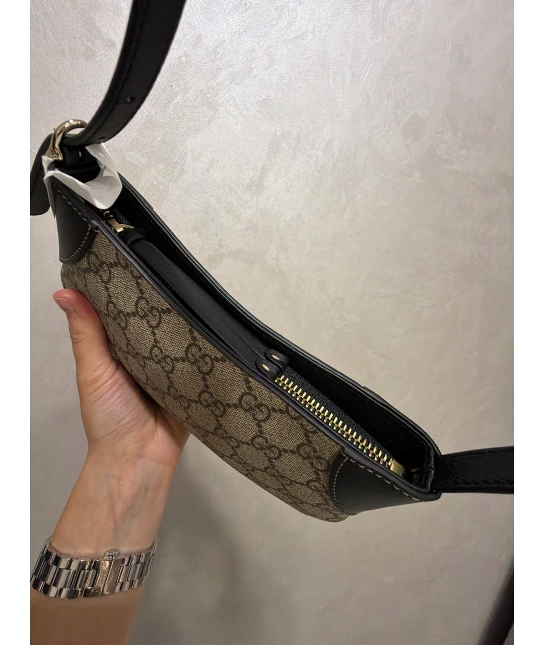 GUCCI Бежевая сумка с короткими ручками, фото 4