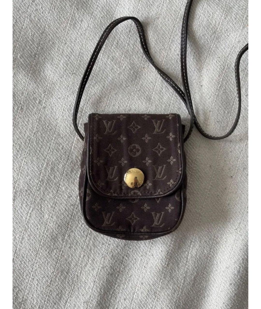 LOUIS VUITTON Коричневая сумка через плечо, фото 5