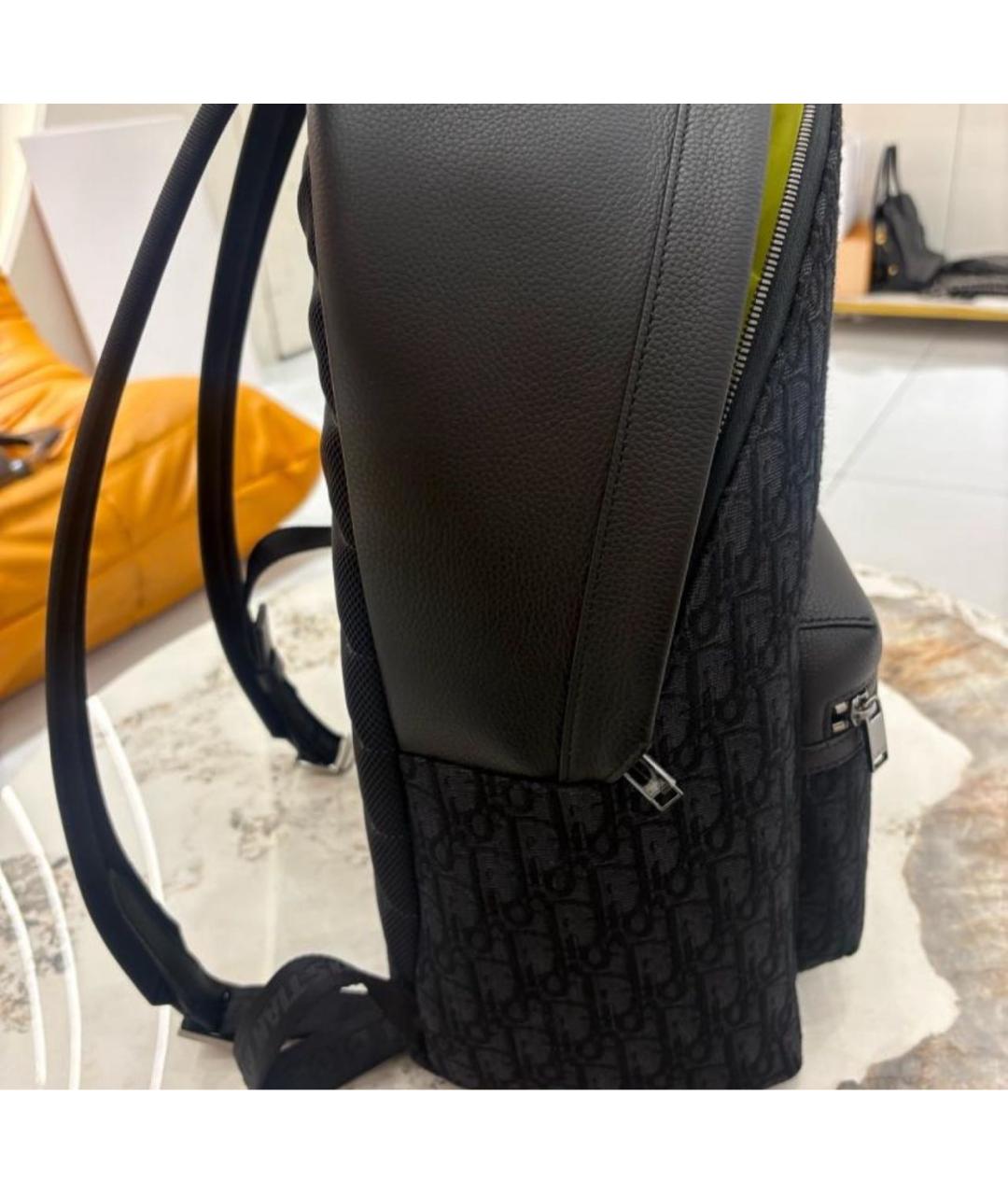 CHRISTIAN DIOR Черный рюкзак, фото 3