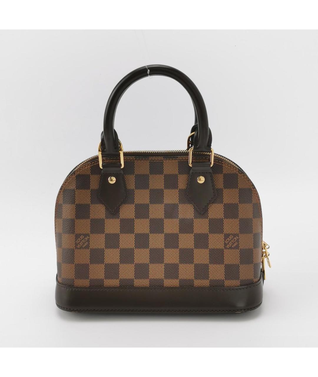 LOUIS VUITTON Коричневая сумка с короткими ручками, фото 3