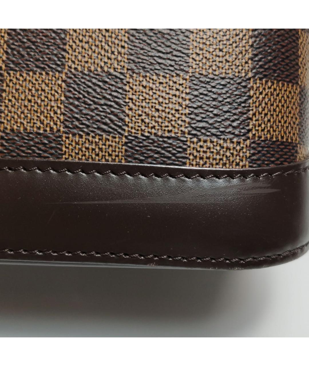 LOUIS VUITTON Коричневая сумка с короткими ручками, фото 7