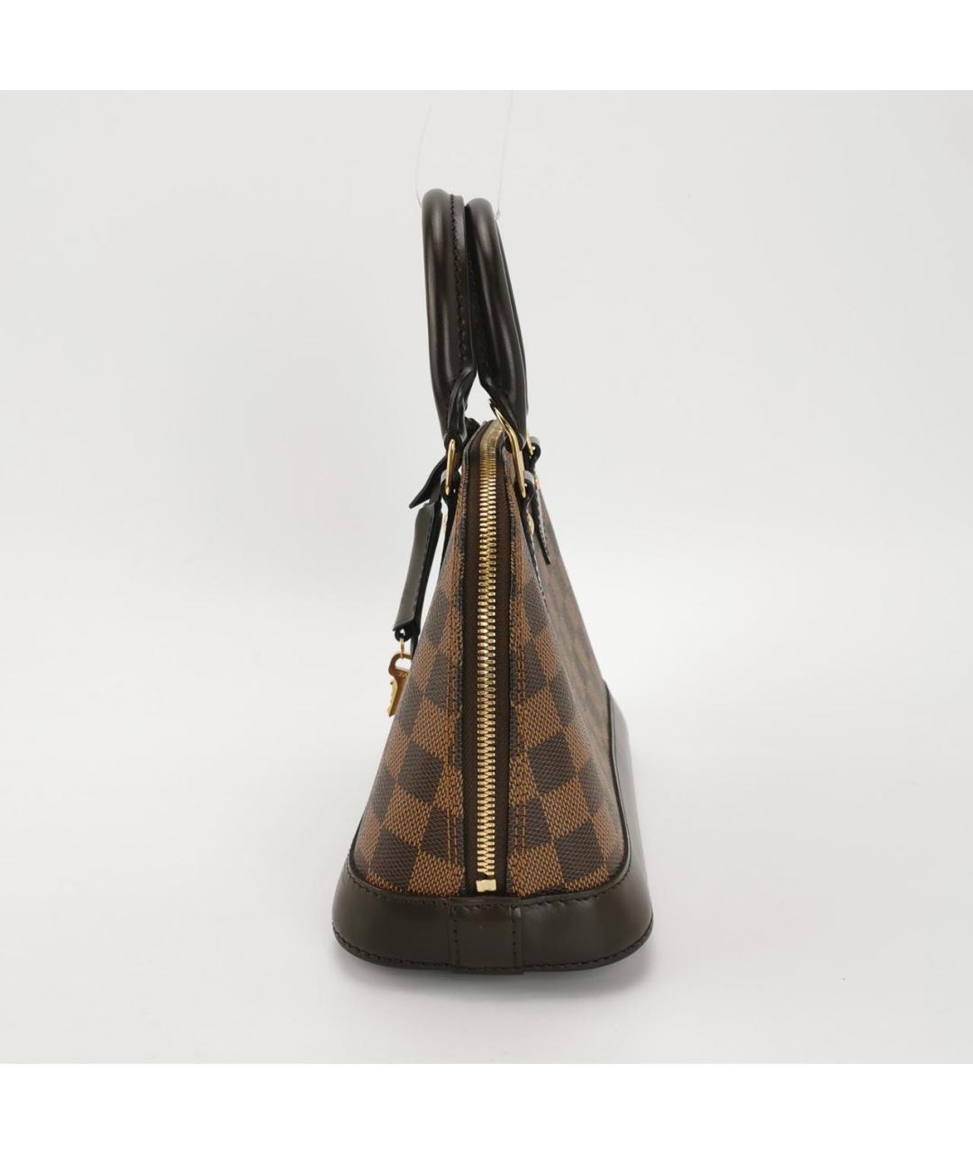 LOUIS VUITTON Коричневая сумка с короткими ручками, фото 2