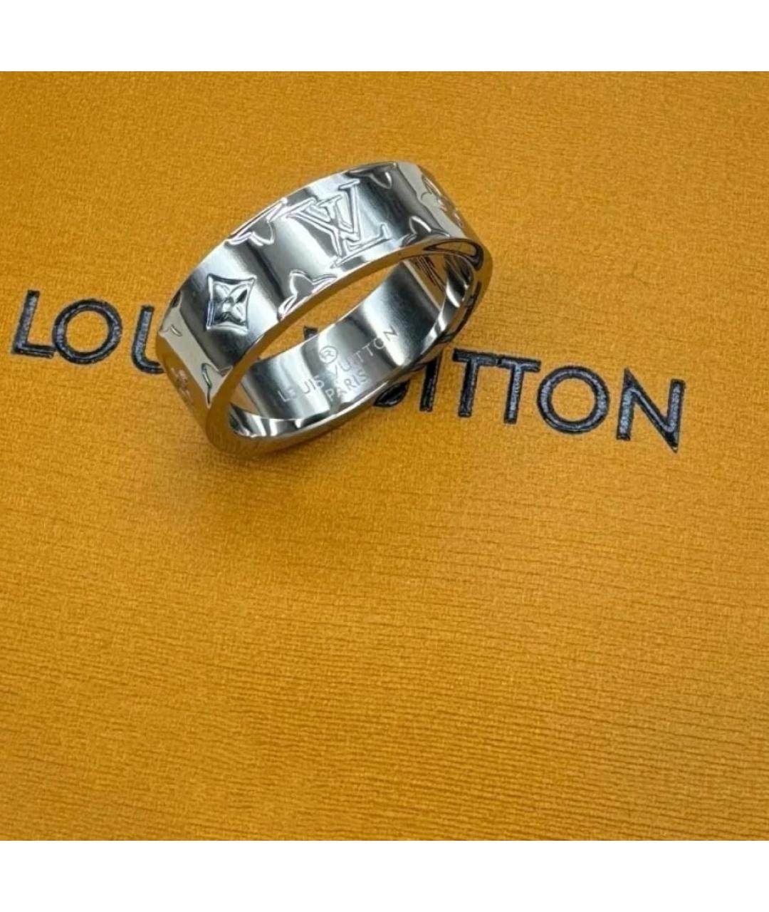 LOUIS VUITTON Серебряное латунное кольцо, фото 6