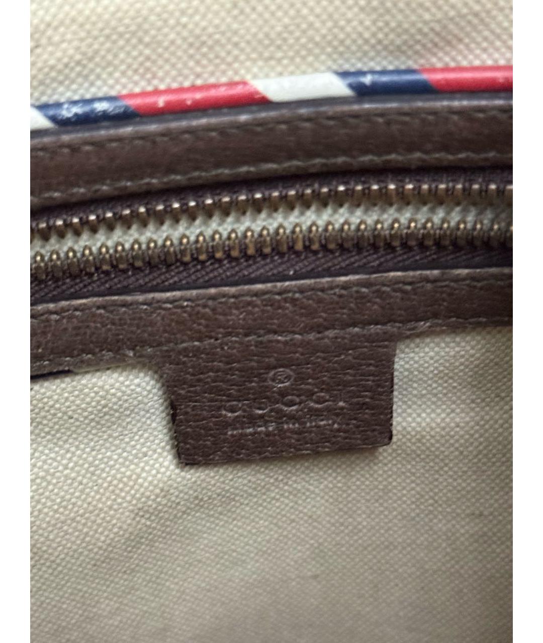 GUCCI Коричневая сумка на плечо, фото 6
