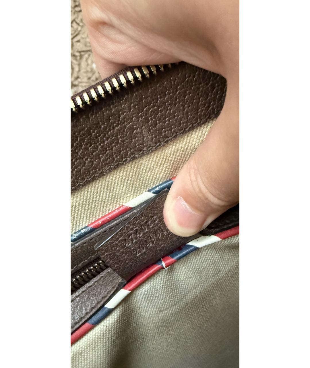 GUCCI Коричневая сумка на плечо, фото 7