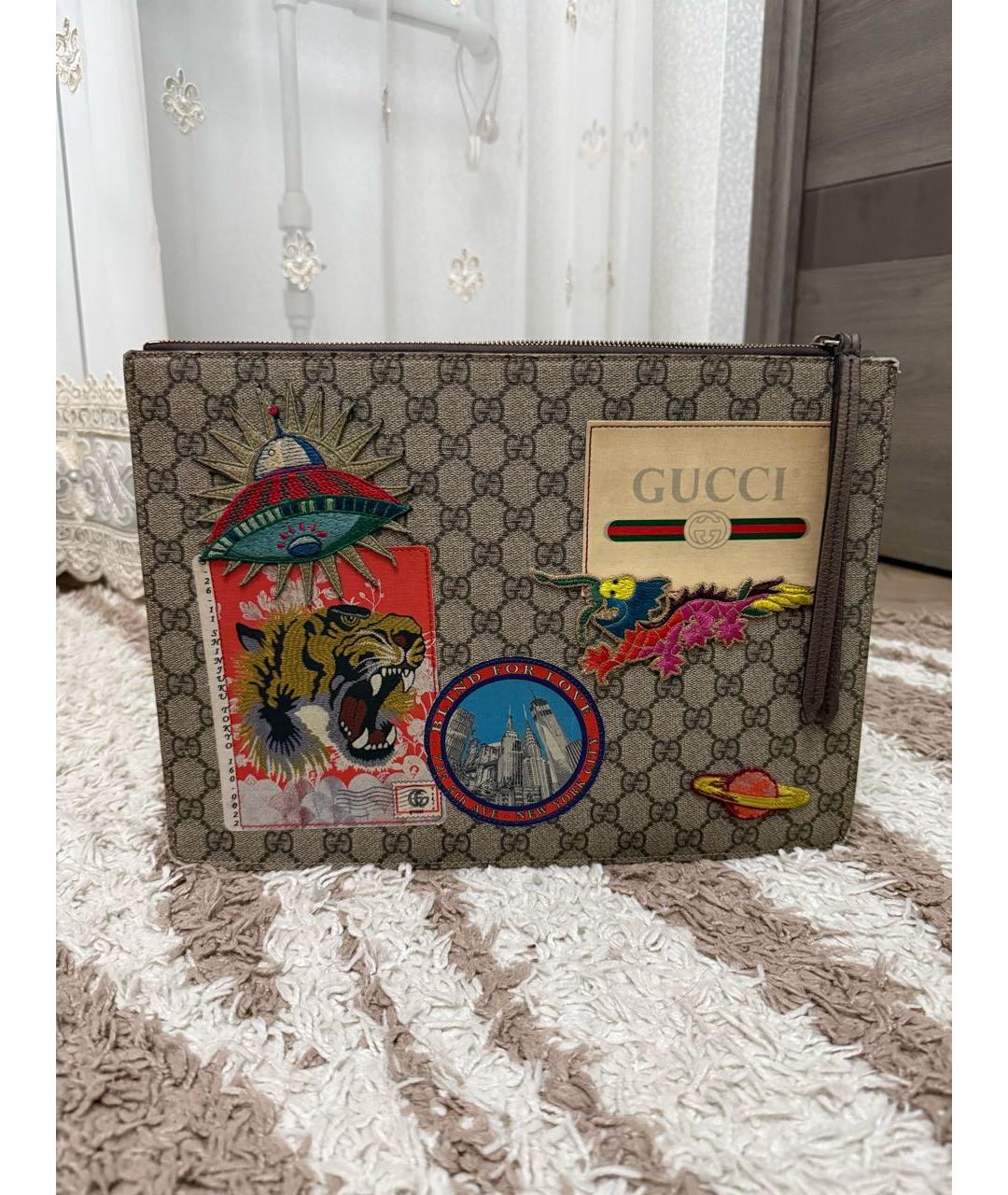GUCCI Коричневая сумка на плечо, фото 8