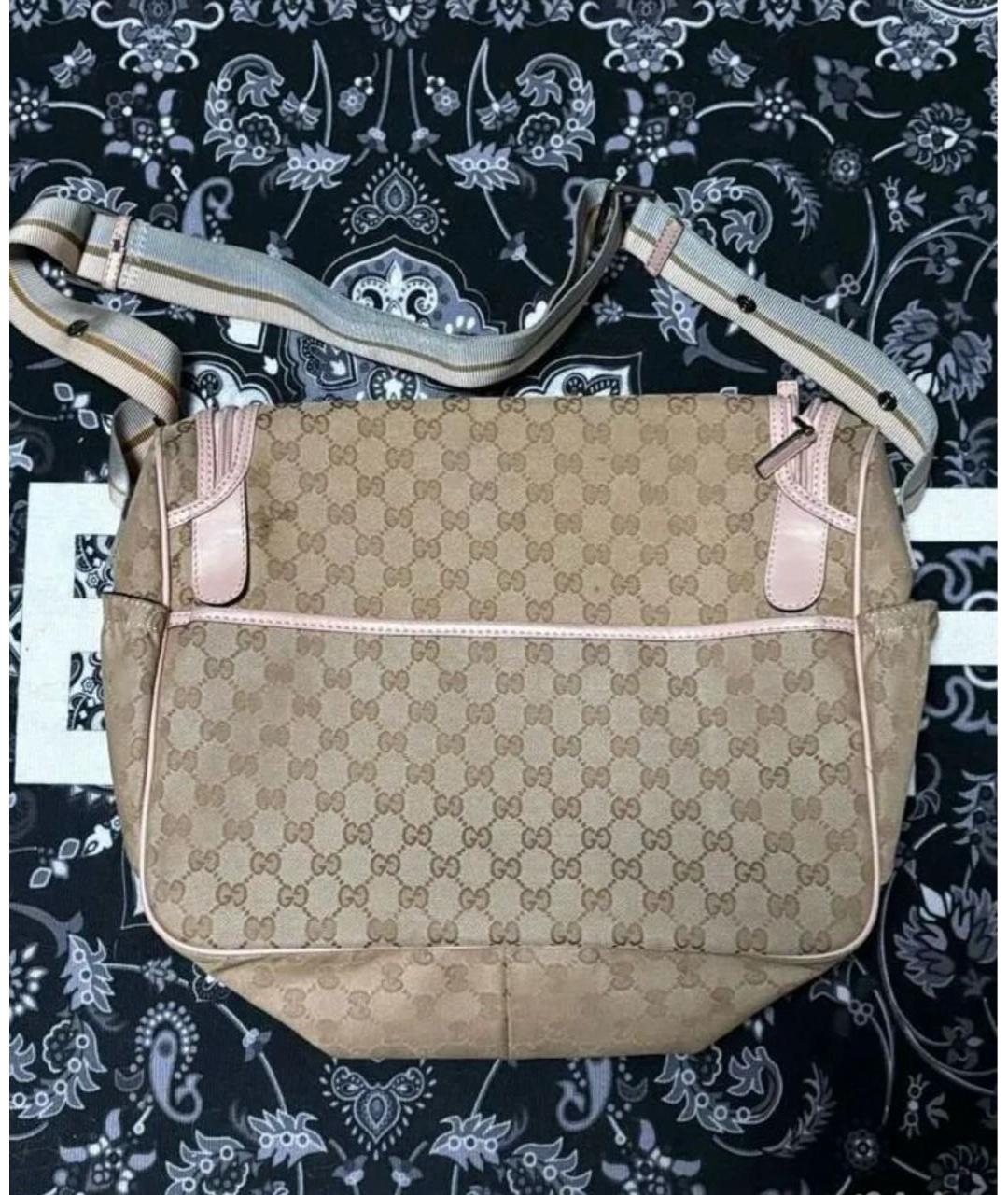 GUCCI Бежевая сумка для мамы, фото 2
