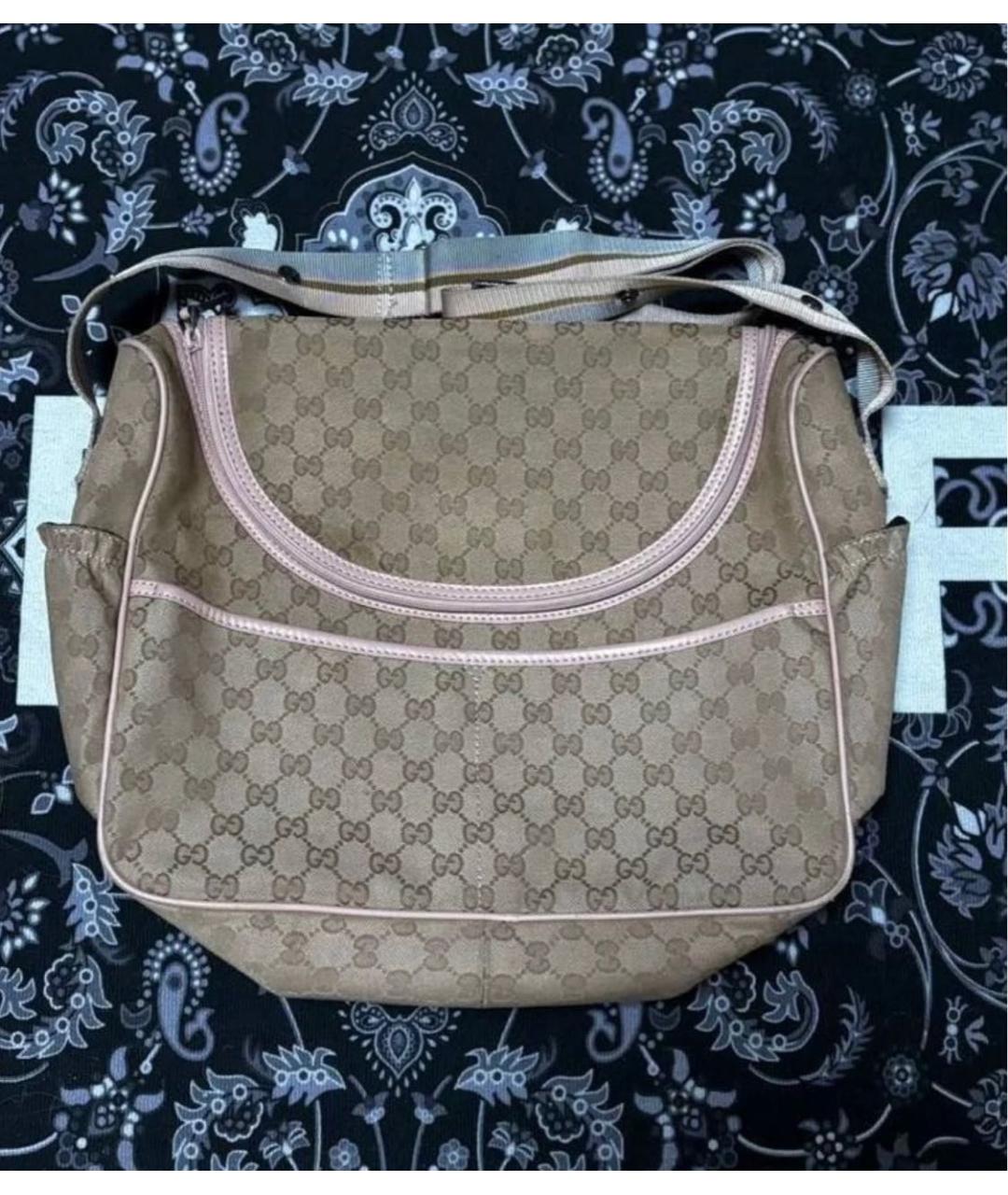 GUCCI Бежевая сумка для мамы, фото 5