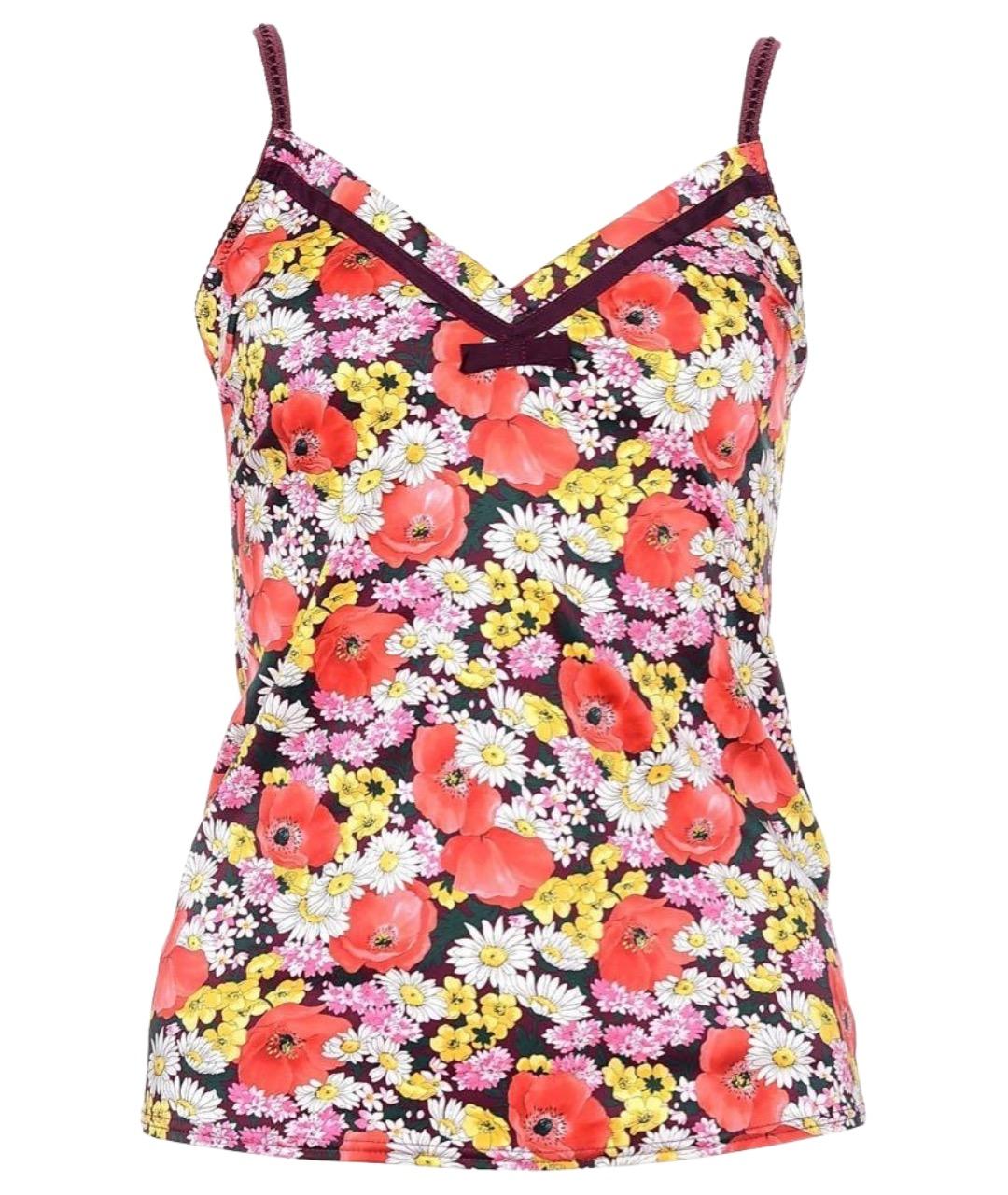 DOLCE&GABBANA Мульти полиэстеровая майка, фото 1