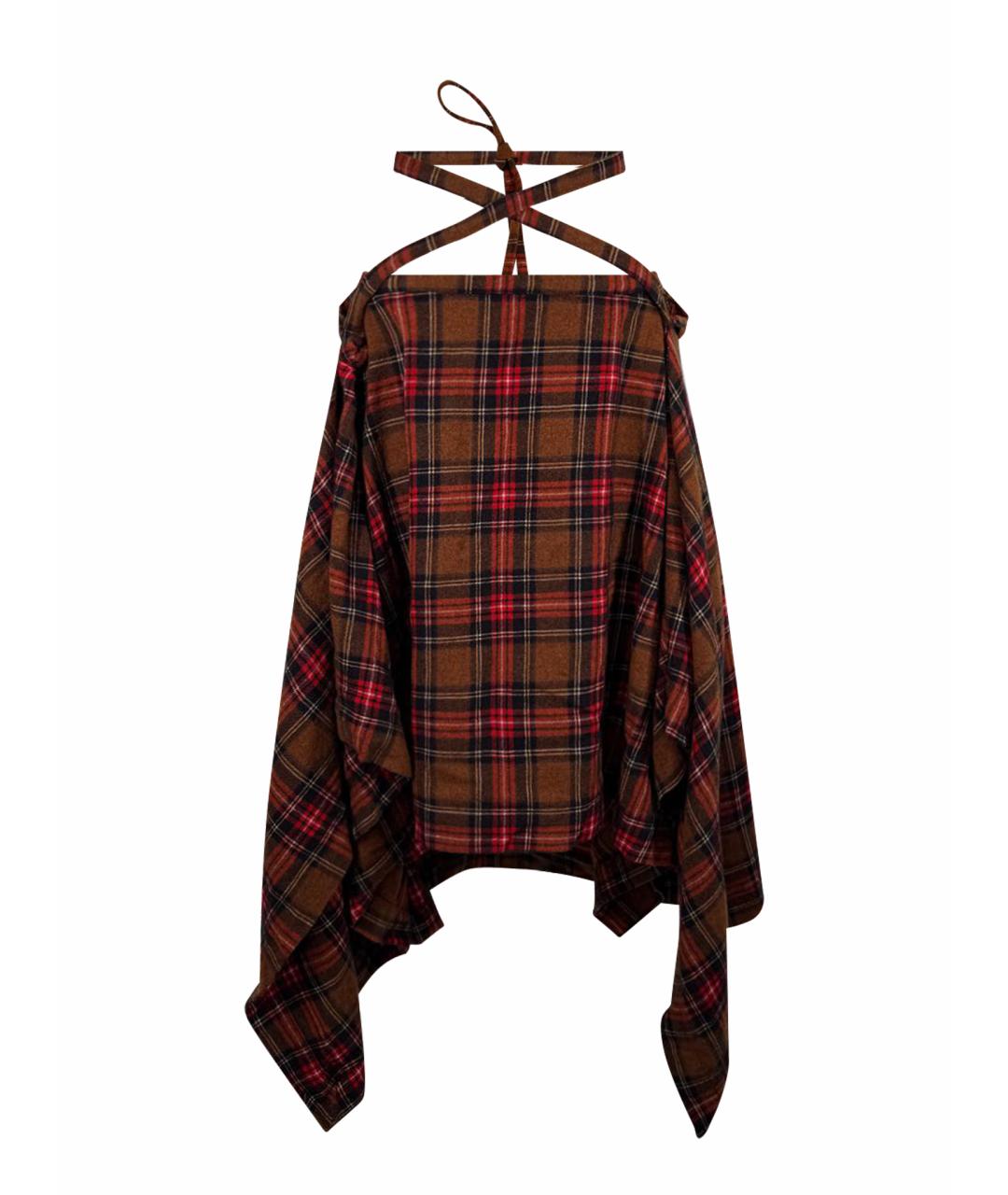 VIVIENNE WESTWOOD Мульти шерстяная юбка миди, фото 1