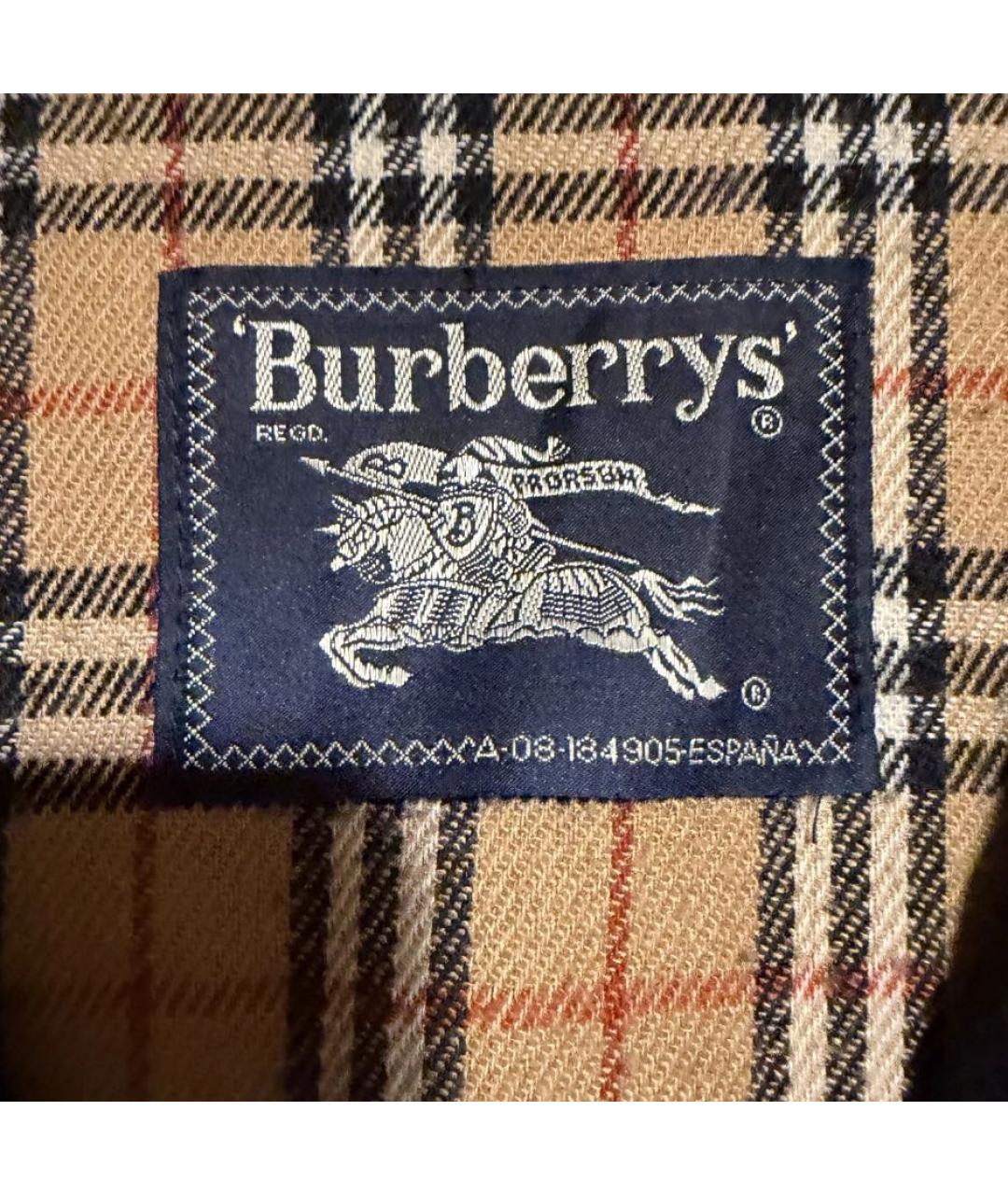BURBERRY Черная шерстяная куртка, фото 4