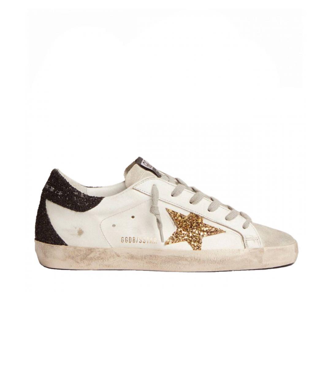 GOLDEN GOOSE Белые кожаные кеды, фото 6