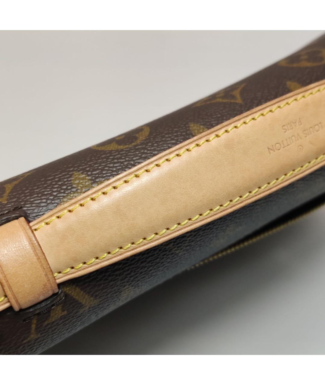 LOUIS VUITTON Коричневая сумка с короткими ручками, фото 8