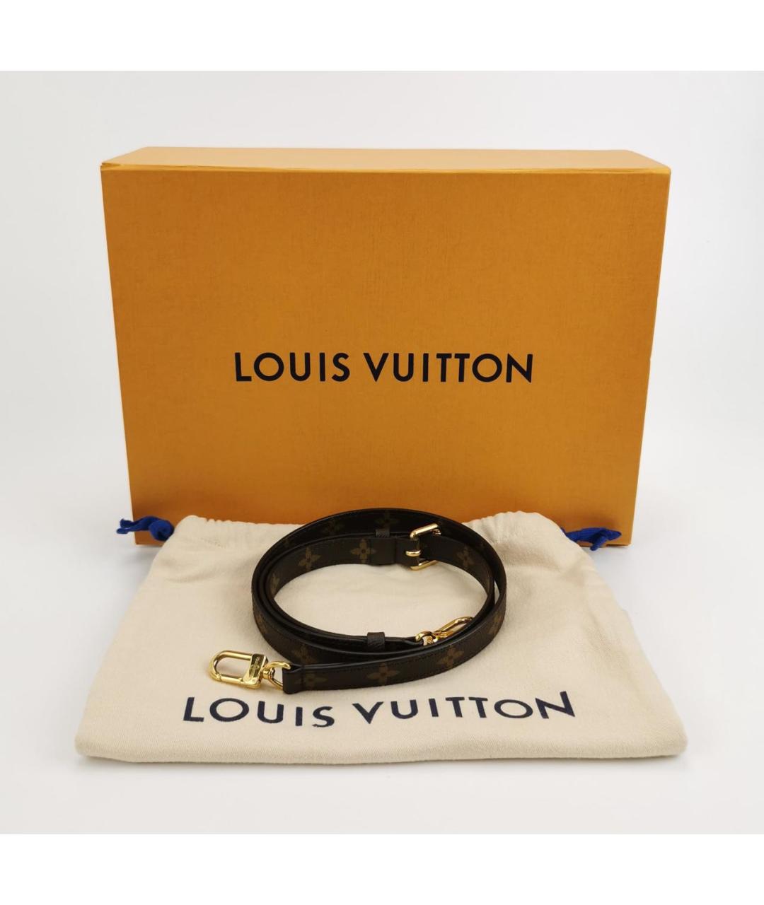 LOUIS VUITTON Коричневая сумка с короткими ручками, фото 6