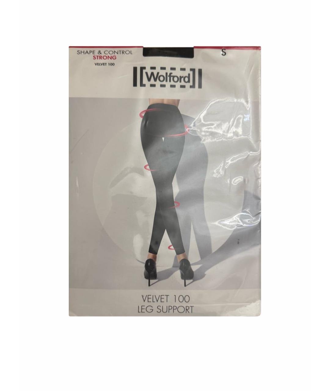 WOLFORD Черные полиамидовые леггинсы и велосипедки, фото 1