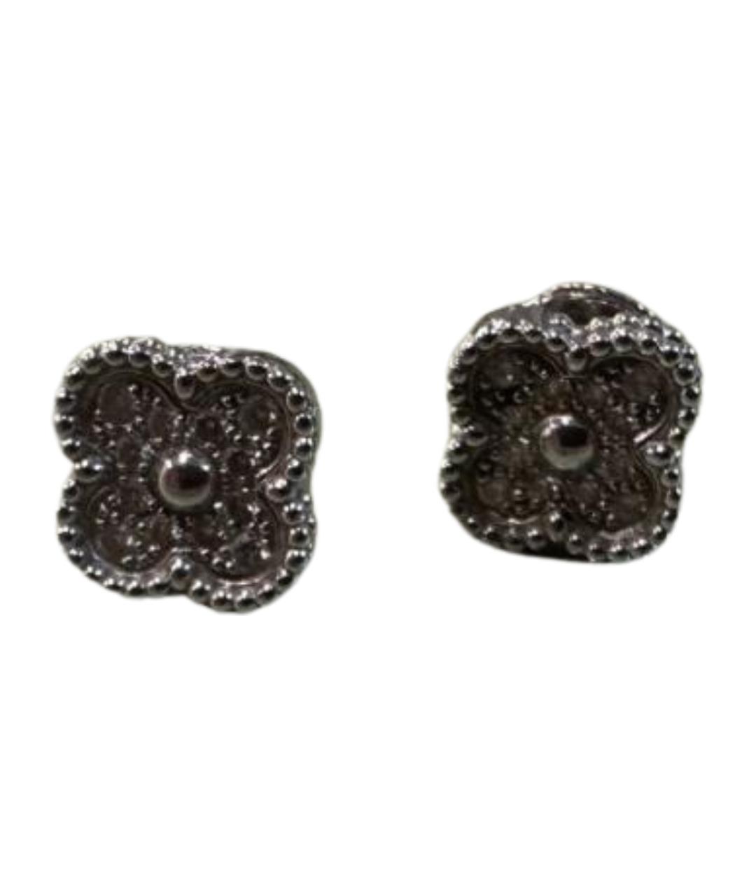 VAN CLEEF & ARPELS Белые серьги из белого золота, фото 1
