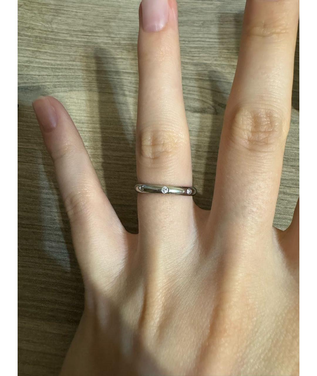 CARTIER Серебряное платиновое кольцо, фото 2