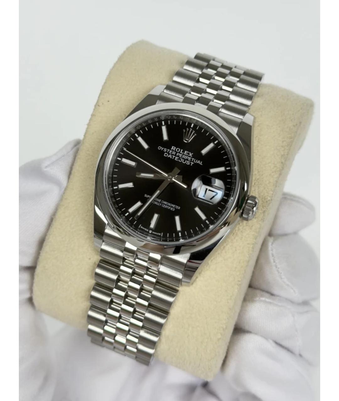 ROLEX Черные часы, фото 3