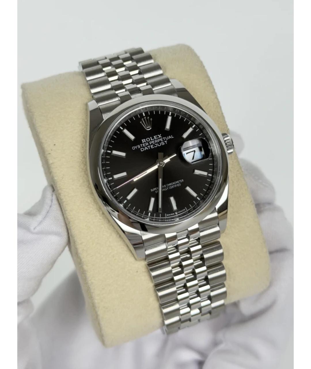 ROLEX Черные часы, фото 2
