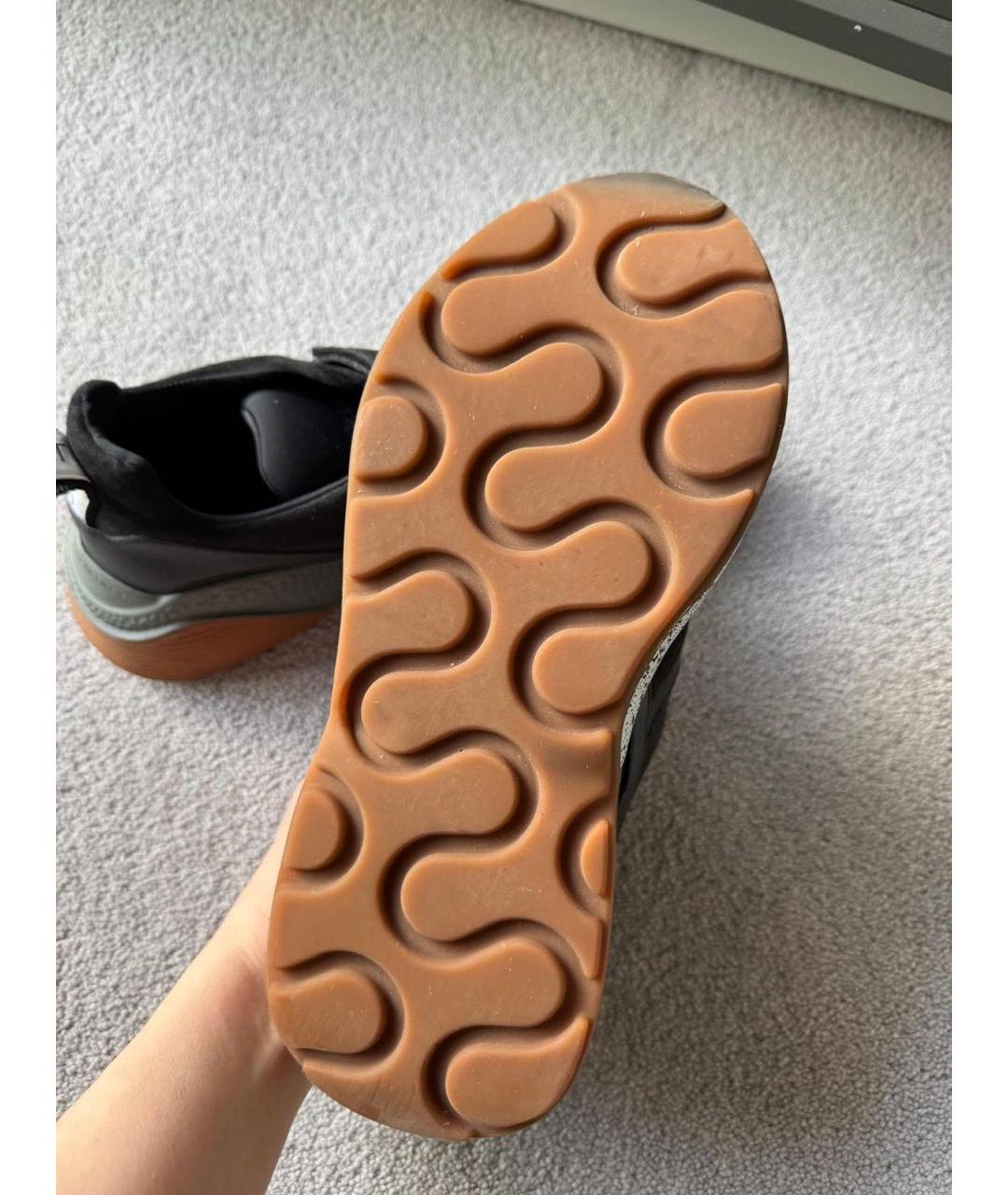 STELLA MCCARTNEY Черные кроссовки из искусственной кожи, фото 4