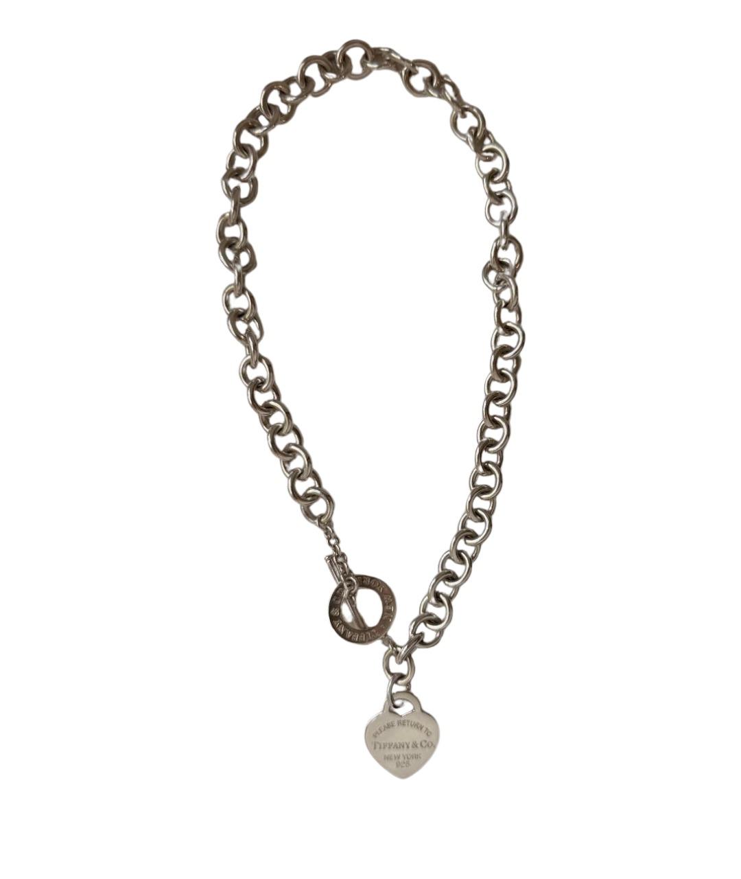TIFFANY&CO Серебряное серебряное колье, фото 1
