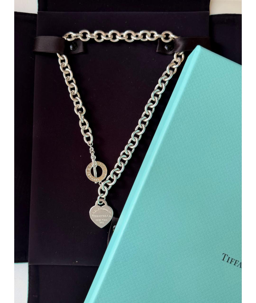 TIFFANY&CO Серебряное серебряное колье, фото 2