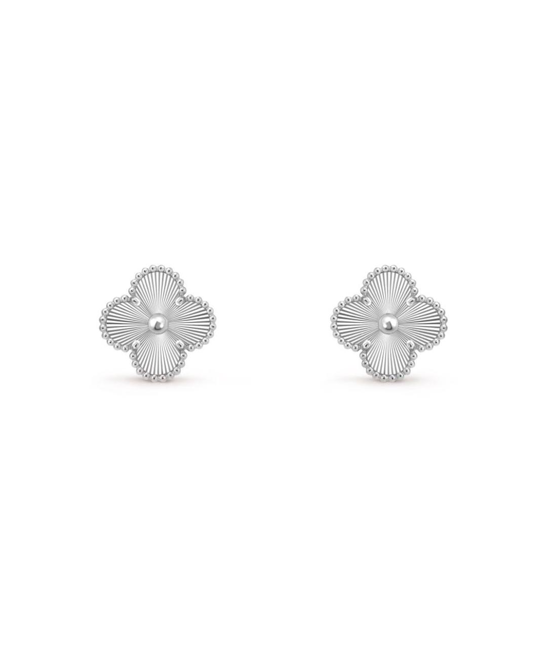 VAN CLEEF & ARPELS Серебряные серьги из белого золота, фото 6