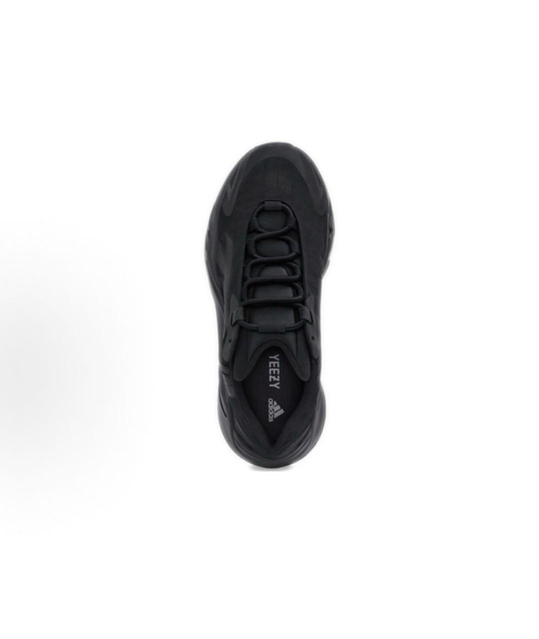ADIDAS YEEZY Черные низкие кроссовки / кеды, фото 3