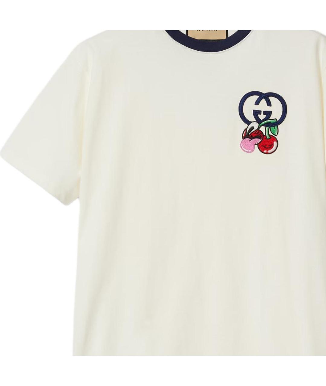 GUCCI Бежевая футболка, фото 4