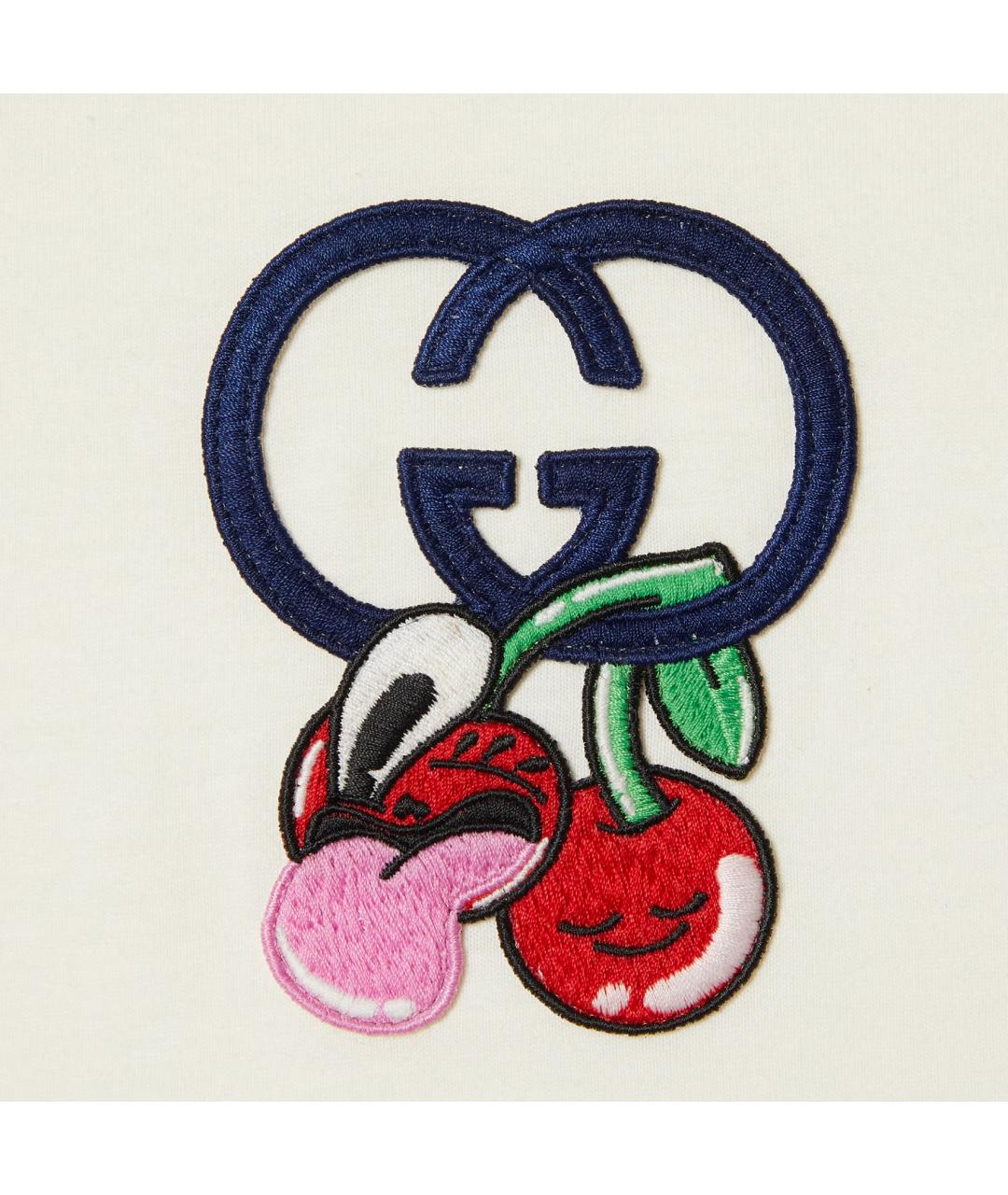 GUCCI Бежевая футболка, фото 3