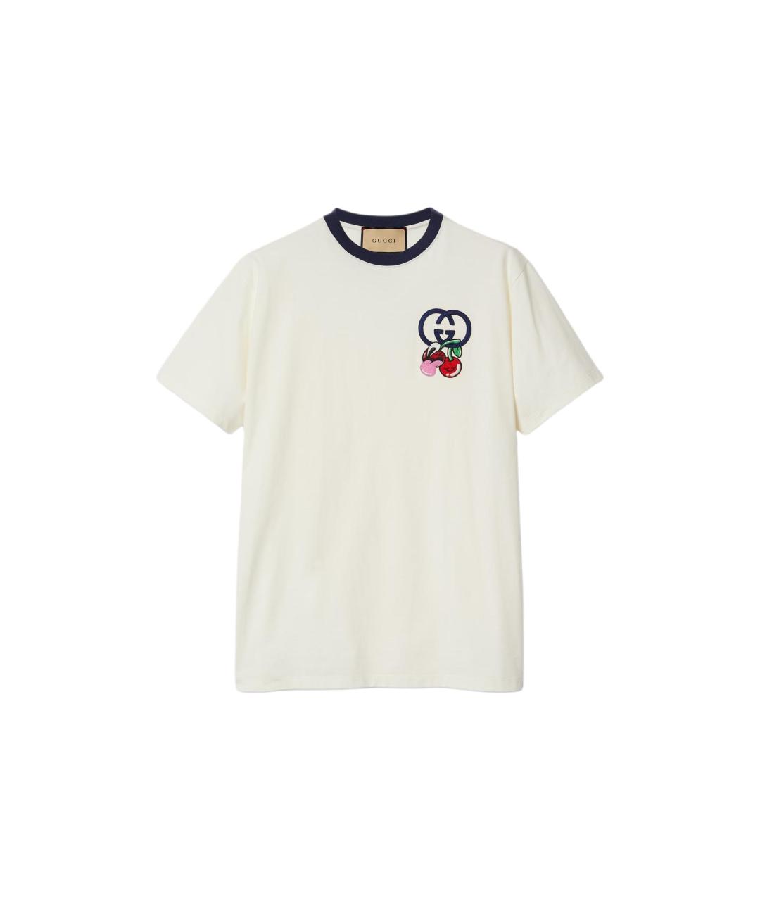 GUCCI Бежевая футболка, фото 6
