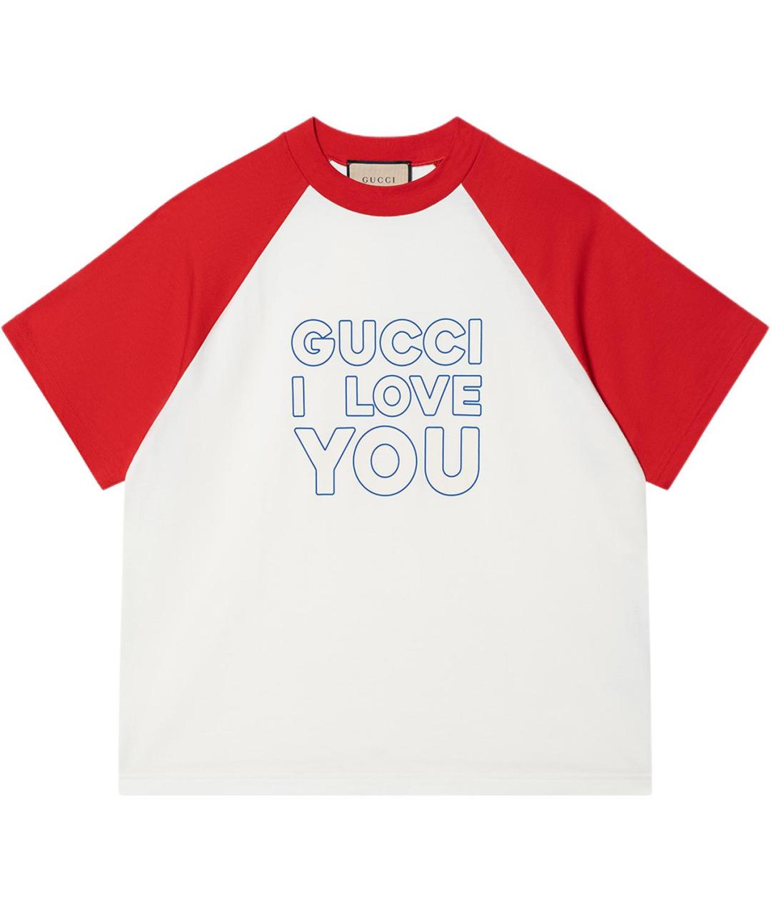 GUCCI Бежевая футболка, фото 1