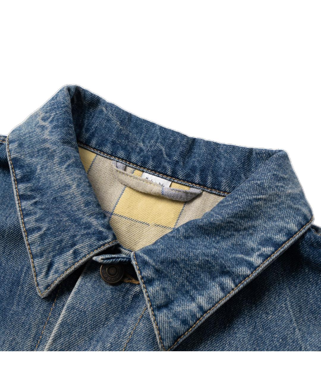 GUCCI Синяя деним куртка, фото 3