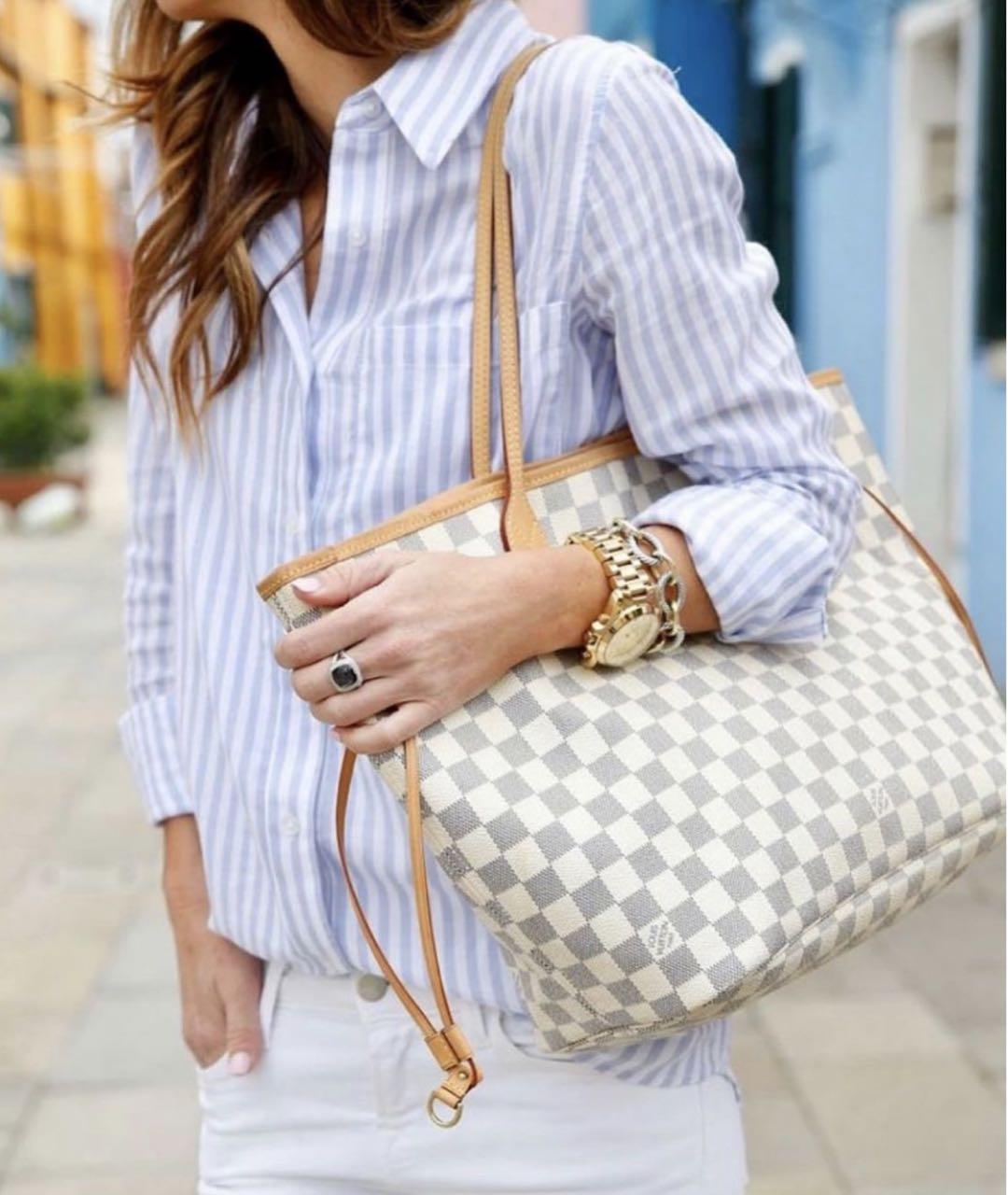 LOUIS VUITTON Бежевая сумка тоут, фото 2