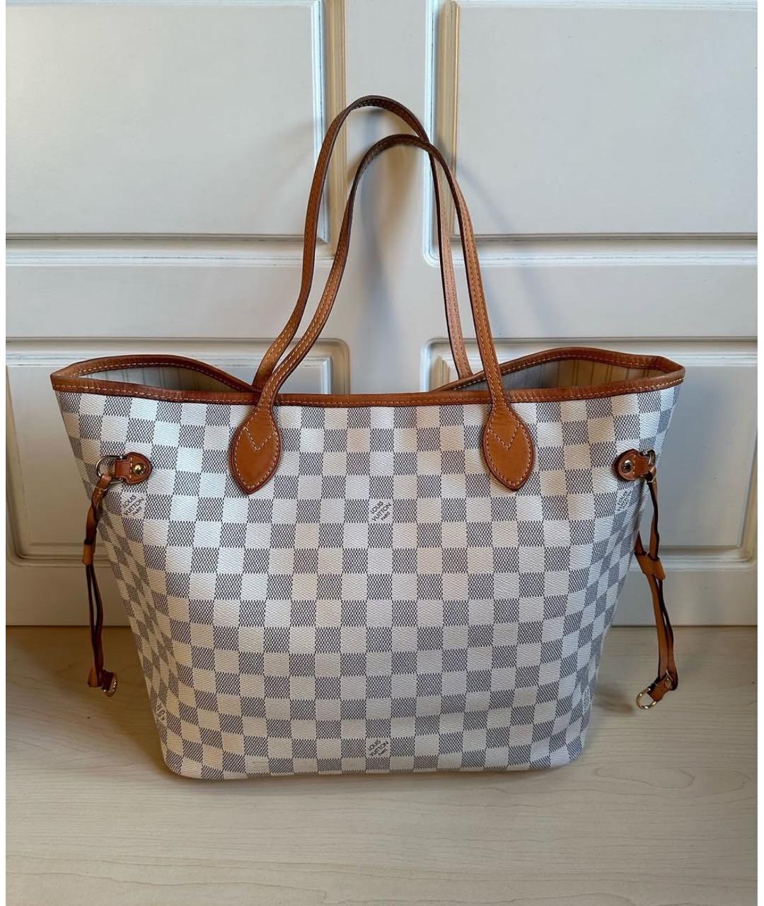 LOUIS VUITTON Бежевая сумка тоут, фото 3