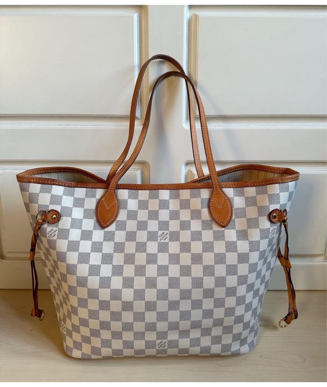 LOUIS VUITTON Бежевая сумка тоут, фото 6