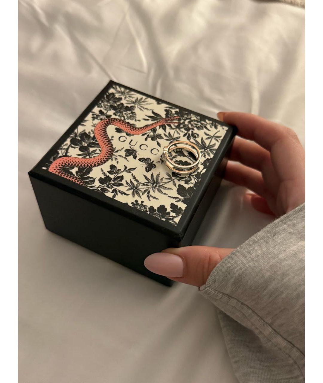 GUCCI Серебряное серебряное кольцо, фото 3