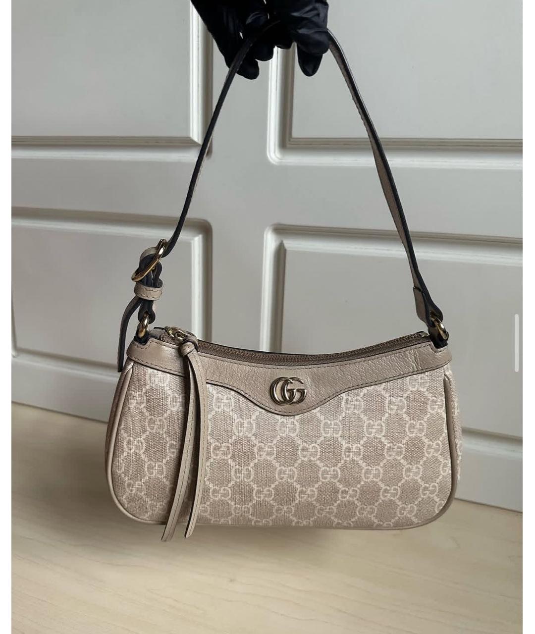 GUCCI Бежевая сумка через плечо, фото 4